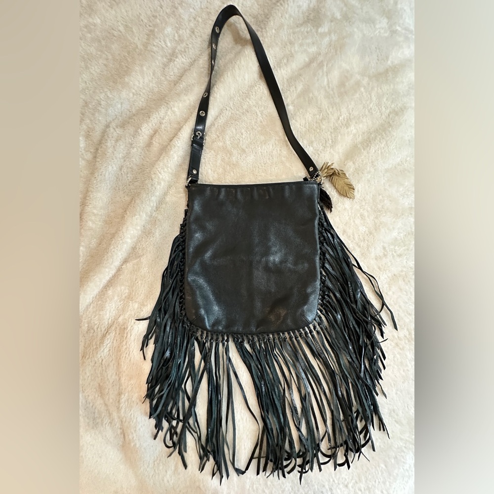 Krystal Simpson x Coach Limited Edition Fringe Leather Bag Boho Vintage - Picture 13 of 16